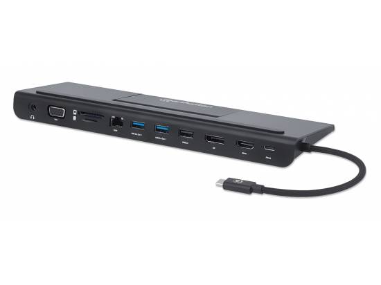 Manhattan Triple Monitor USB-C Docking Station