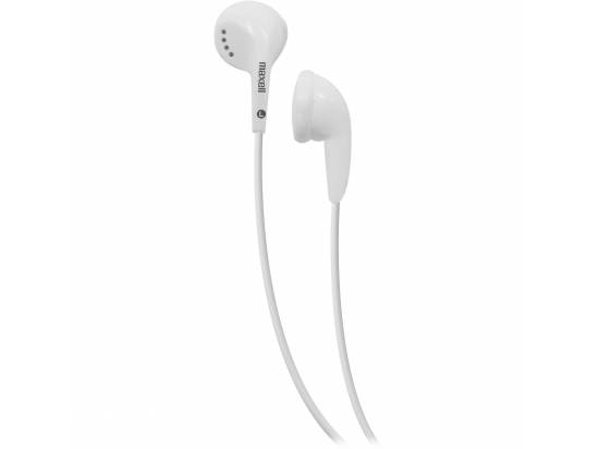 MAXELL EB-95 3.5mm Wired Stereo Earbuds - White