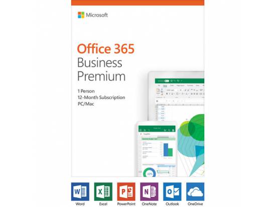 Microsoft Office 365 Business Standard Single User 12-Month Subscription - Retail Package