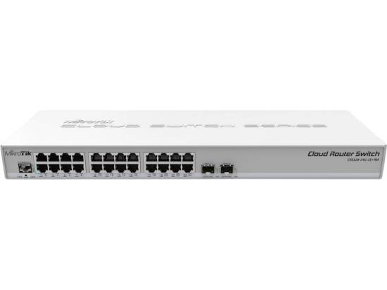 Mikrotik CRS326-24G-2S+RM 24 Port Cloud Router Switch - Refurbished
