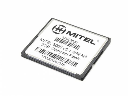 Mitel 5000 2GB Compact Flash Card (50006500) (License Package 5)