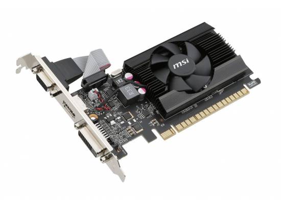 MSI GT 710 2GD3 LP Computer VGA Graphic Card