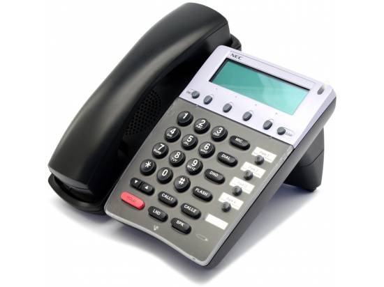 NEC Aspire IP1NA-4TIXH 4 Button Black VoIP Telephone (0890072)