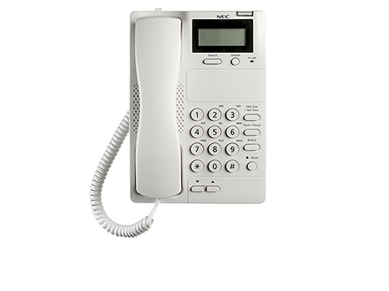 NEC AT-50 Single Line Analog Display Phone - White 