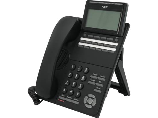 NEC DT530 DTK-12D-1 12-Button Digital Phone - Black - Grade B
