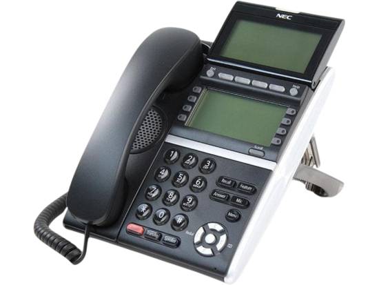 NEC DT830 ITZ-8LDG-3(BK) Desi-Less Gigabit IP Phone (660018) - Grade B