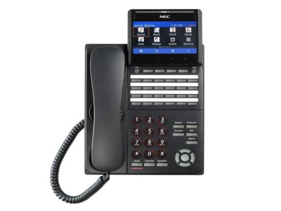 NEC DT930 ITK-24CG-2 24-Button Color Display IP Phone - Black - Grade A