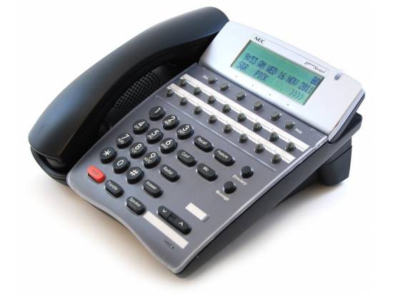 NEC DTR-16D-1 Black Display Speaker Phone (780047) - Grade B
