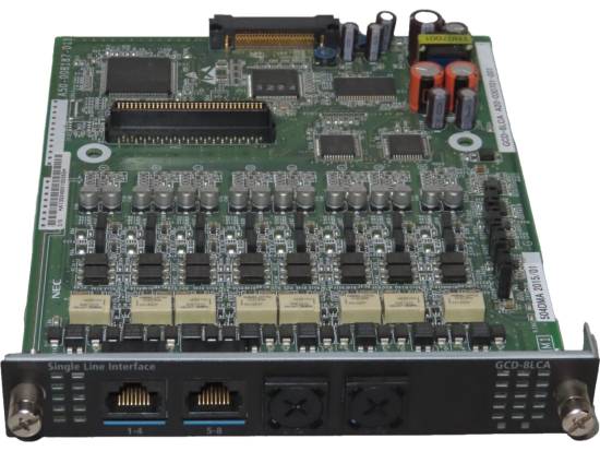 NEC GCD-8LCA 8 Port Single Line Analog Station Card - Refurbished