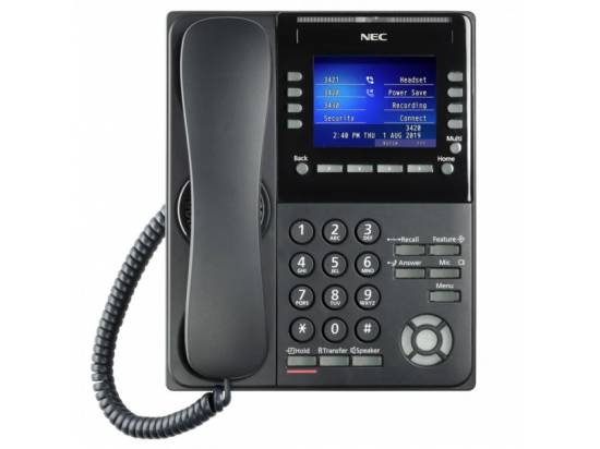 NEC ITK-8TCGX-1 8-button IP Color Display Phone 