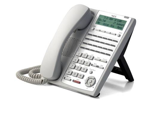 NEC SL1100 24-Button Full-Duplex Telephone - White (1100062)