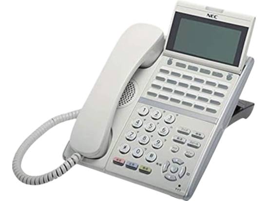 NEC Univerge DTZ-24D-3 24-Button Display Phone (650005) - White - Grade A