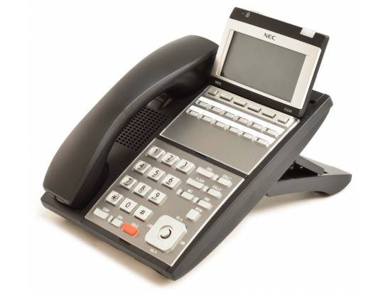 NEC UX5000 IP3NA-12TIXH TEL(BK) 12 Button IP Display Phone Black (0910064) - Grade B