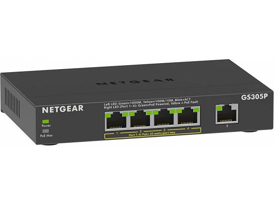 Netgear 300 GS305P 5-Port Gigabit PoE Switch