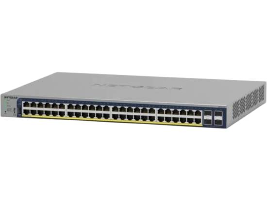 Netgear GS752TPv3 Smart Managed Pro 48-Port Gigabit PoE+ Switch - Refurbished Netgear GS752TPv3 Smart Managed Pro 48-Port Gigabit PoE+ Switch - Refurbished
