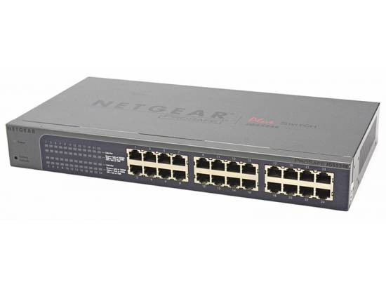 Netgear ProSafe 24-Port Gigabit Ethernet Plus Switch (JGS524E) - Refurbished