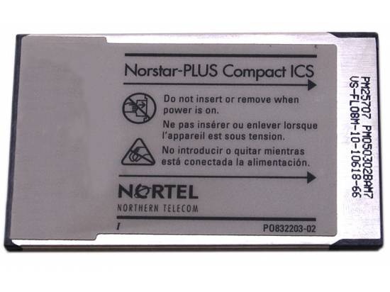 Nortel Compact ICS CICS 2.0 Software STD-IRAD 