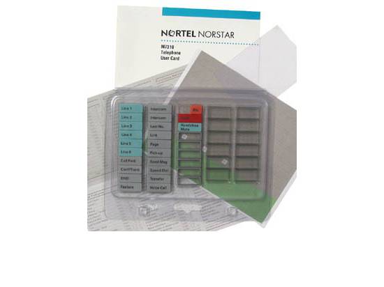 Nortel Norstar M7310 Telephone User Card and Lit Pack NEW Norstar Meridian