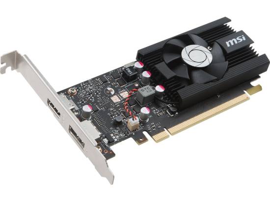 Nvidia MSI GeForce GT 1030 2GB GDDR4 Graphics Card - Refurbished
