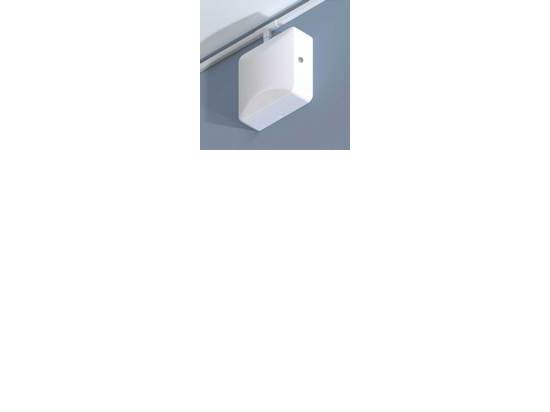 Oberon, Inc. 11in. ABS Surface Mount Lock Box with T-Bar Bracket for AP  White Hinged Door