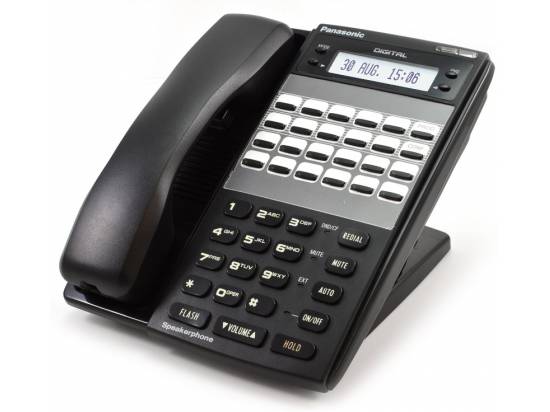 Panasonic DBS VB-44223A 22-Button Black LCD Display Speakerphone - Grade A