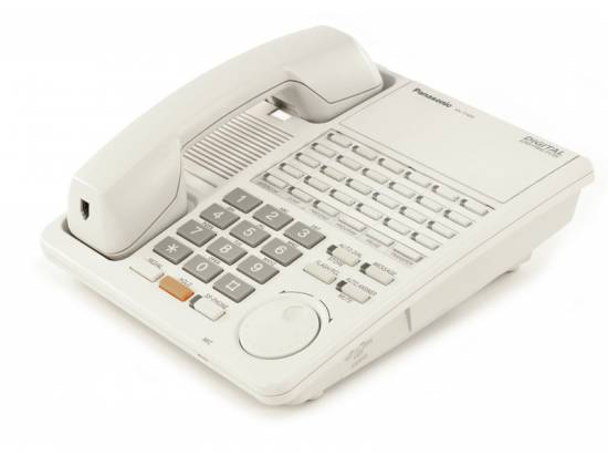Panasonic Digital Super Hybrid KX-T7425 24-Button White Non-Display Speakerphone - Grade A