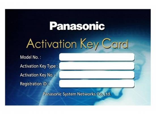 Panasonic KX-NSU104W 4-Channel Voice-Mail UM Activation Key