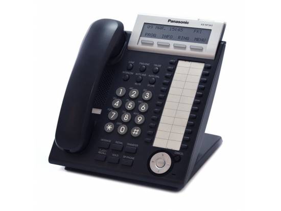 Panasonic KX-NT343-B Black Backlit Display VoIP Phone - Grade A