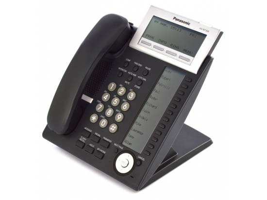Panasonic KX-NT366-B Backlit LCD IP VoIP Phone Black - Grade A