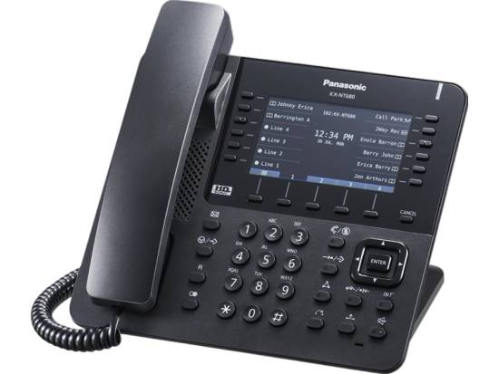 Panasonic KX-NT680-B IP Color Display Speakerphone - Black - Grade B