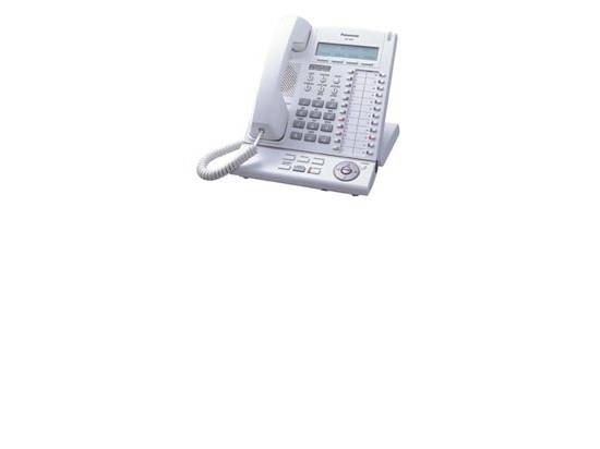 Panasonic KX-T7630-W 24 Button Digital Display Telephone White