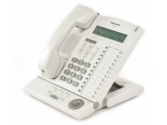 Panasonic KX-T7633X 24 Button Digital Display Telephone - White - Grade A