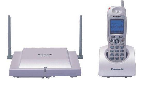 Panasonic KX-TD7896 Cordless Phone Set - White