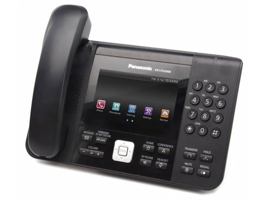 Panasonic KX-UTG300B VoIP Touchscreen Phone