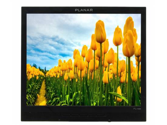 Planar PL1700M 17" Black LCD Monitor - Grade C - No Stand