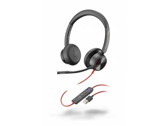 Poly Blackwire 8225-M USB-A Stereo Headset - Microsoft Teams