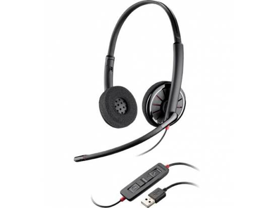 agencia Timor Oriental Subir Plantronics Blackwire C320-M USB-A Stereo Headset -