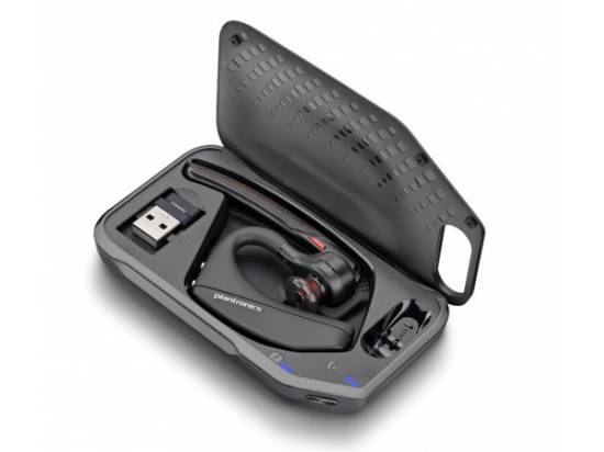 Plantronics Poly Voyager 5200 UC B5200 USB-A BT700 Bluetooth Headset with Charging Case