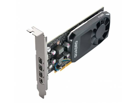PNY NVIDIA Quadro P1000 4GB GDDR5 PCI-Express Video Card (VCQP1000) Low Profile - Refurbished
