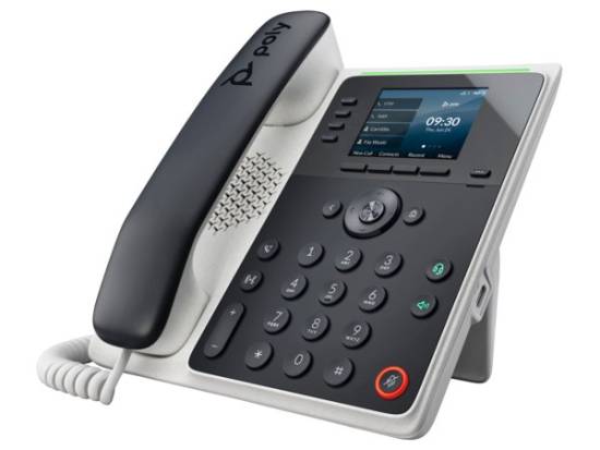 Poly Edge E220 IP Phone and PoE-enabled GSA/TAA