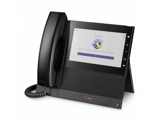Poly CCX 600 Black IP LCD Display Business Media Phone - Microsoft Teams - Grade A