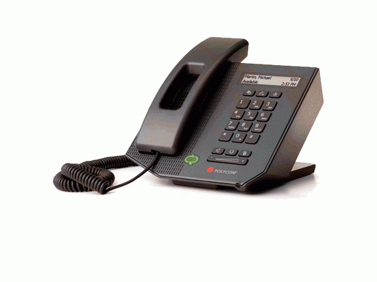 Polycom  Lync Optimized CX300 USB VOIP Display Phone (2200-32500-025) - Grade B