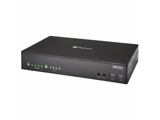 Polycom OBi504 4-Port ATA Voice Adapter 4 FXS