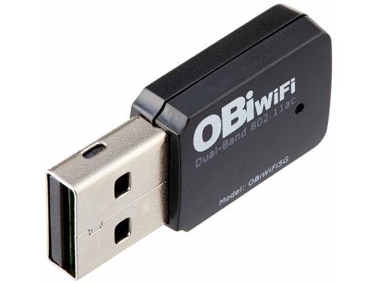 Poly OBiWiFi5G USB Wi-Fi Adapter - Refurbished