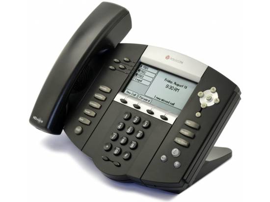 Polycom SoundPoint IP 560 VoIP Display Phone (2200-12560-001) - Grade B