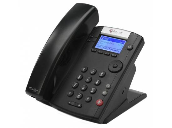 Polycom VVX 201 2-Line IP Phone (2200-40450-025) - Grade A