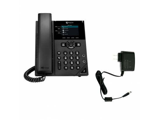 Poly VVX 250 IP Speakerphone w/Power Adapter - Grade A