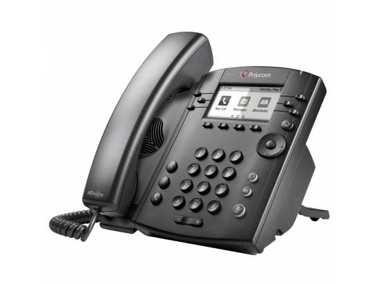 Polycom VVX 310 Gigabit IP Phone (2200-46161-019) - Skype For Business Grade A - Refurbished