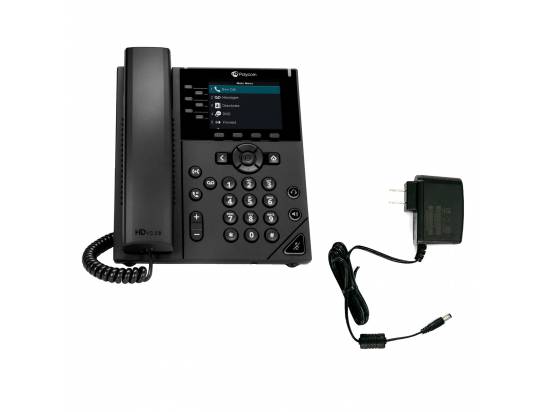 Polycom VVX 350 IP Speakerphone w/Power Adapter