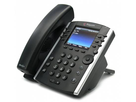 Polycom VVX 401 12-Line IP Phone (2200-48400-025, 2201-48400-001) - Grade B
